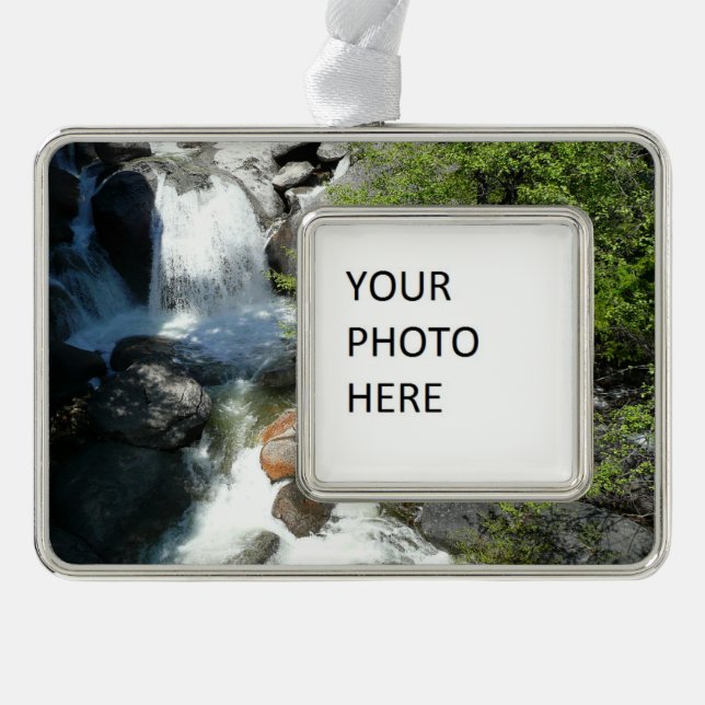 Cascade Falls at Yosemite National Park Christmas Ornament (Front)