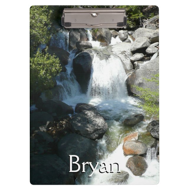 Cascade Falls at Yosemite National Park Clipboard (Front)