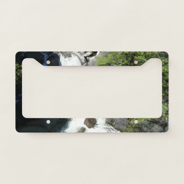 Cascade Falls at Yosemite National Park License Plate Frame (Front)