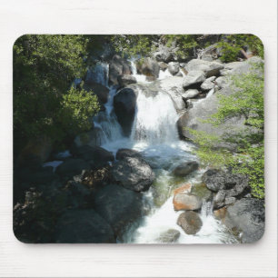 Cascade Falls at Yosemite National Park Mouse Pad