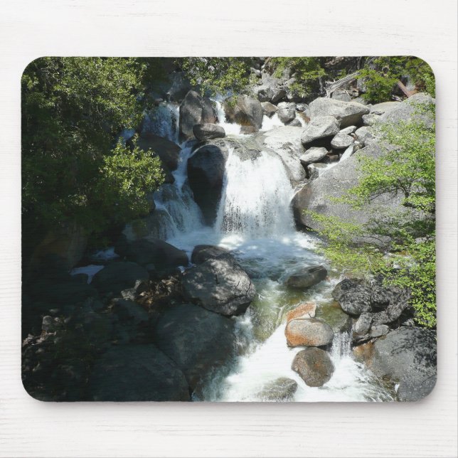 Cascade Falls at Yosemite National Park Mouse Pad (Front)