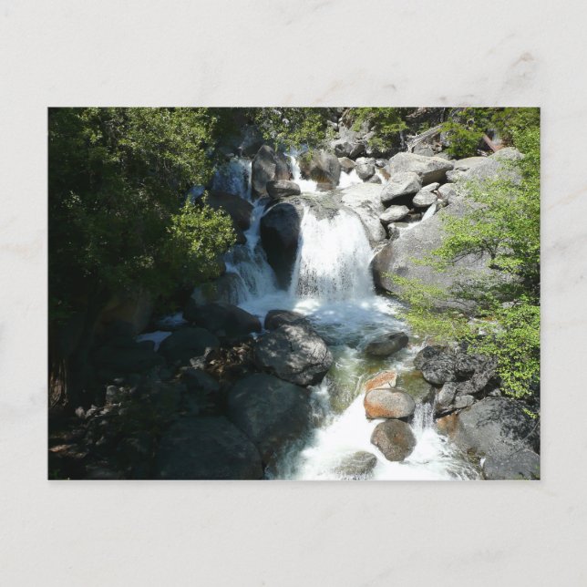 Cascade Falls at Yosemite National Park Postcard (Front)