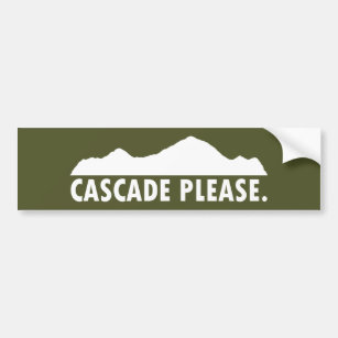 Cascade Idaho Please Bumper Sticker