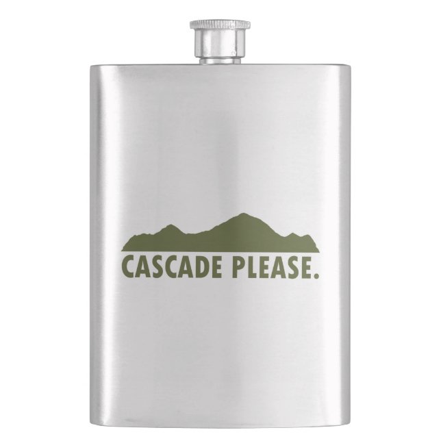 Cascade Idaho Please Flask (Front)