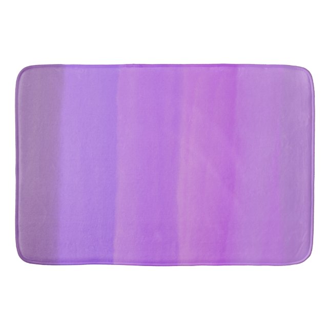 Cascade in Purple  Bath Mat (Front)