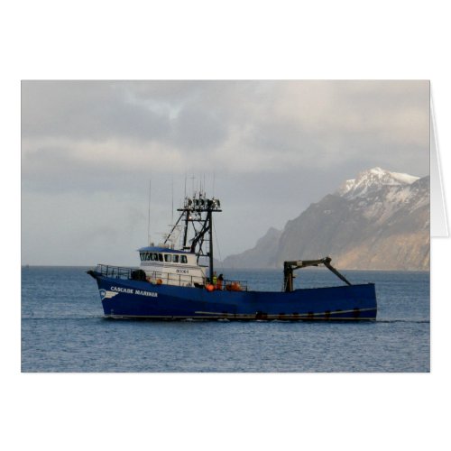 Cascade Mariner Crab Boat in Dutch Harbor AK