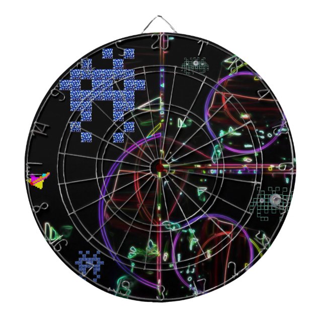 Cascade of Electronic Games Dart Board (Front)