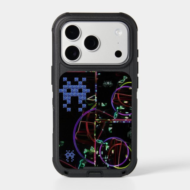 Cascade of Electronic Games Otterbox iPhone Case (Back)