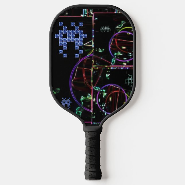 Cascade of Electronic Games Pickleball Paddle (Front)