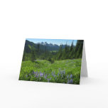 Cascade Range from Mount Rainier National Park Card