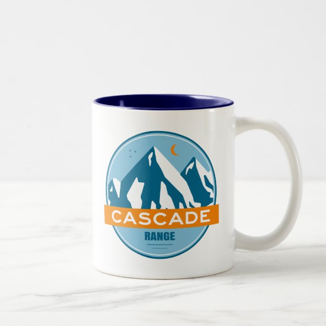 Cascade Range Two-Tone Coffee Mug (Right)
