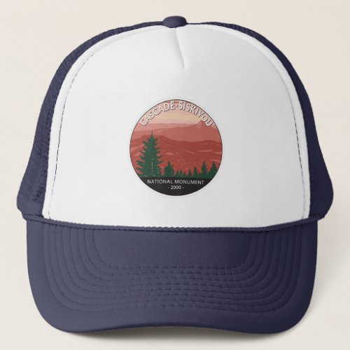 Cascade Siskiyou National Monument Oregon Vintage Trucker Hat