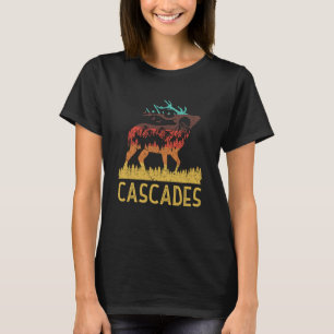 Cascades - Love Nature Vintage Hiking 70s 80s T-Shirt