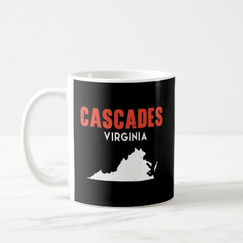 Cascades Virginia USA State America Travel Virgini Coffee Mug