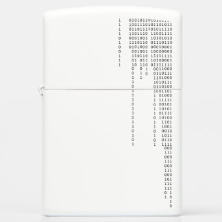 Cascading Binary Zippo Lighter