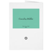 Cascading Bubbles Cards (Back)
