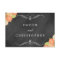 Cascading Floral Chalkboard Wedding Response Cards