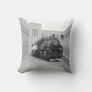 Cascading Image Template Throw Pillow