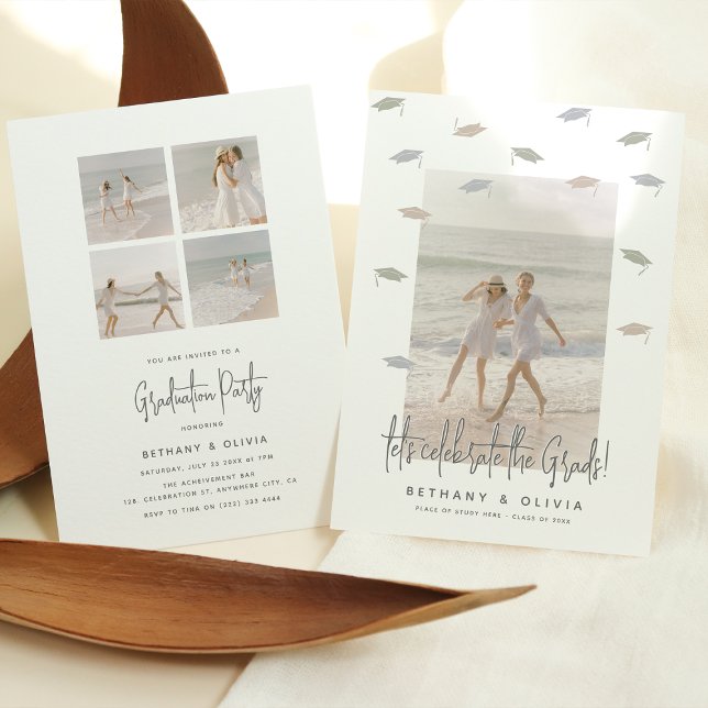  Cascading Mortarboards Joint Grad Invite 2026 (Creator Uploaded)