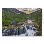 Cascading stream, Glacier National Park, (Front Horizontal)