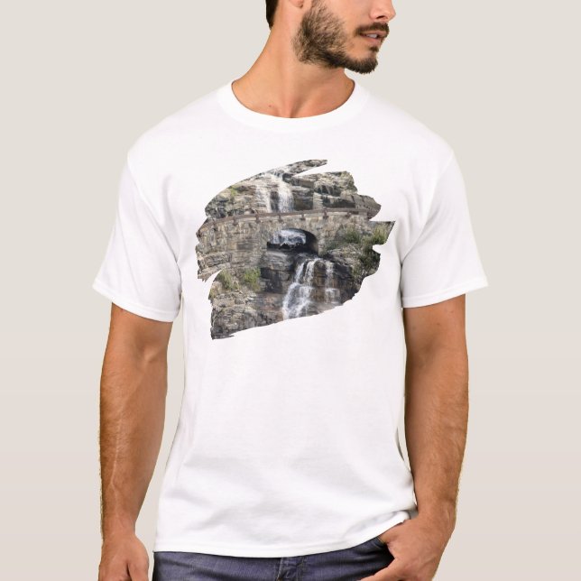Cascading Through Stone T-Shirt (Front)