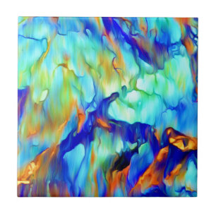 Cascading Waterfall Ceramic Tile