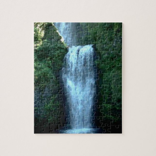 Cascading Waterfall Jigsaw Puzzle (Vertical)