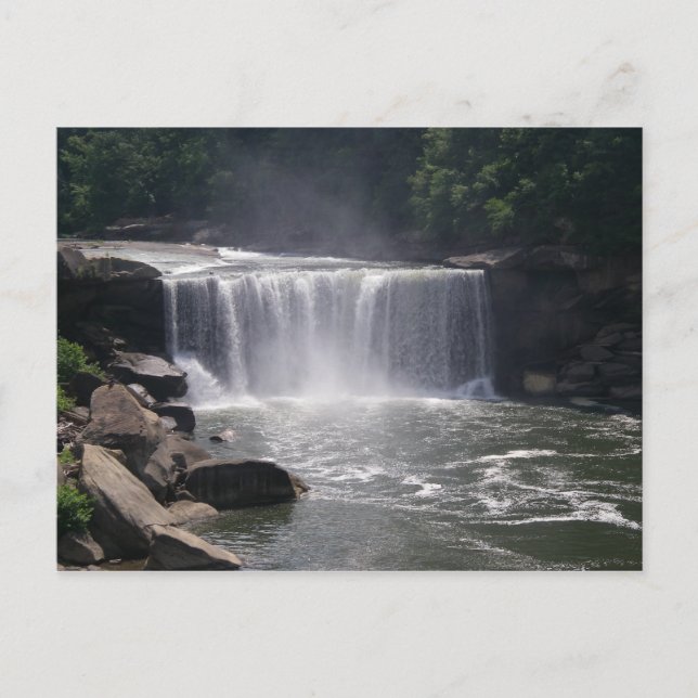Cascading Waterfall Postcard (Front)