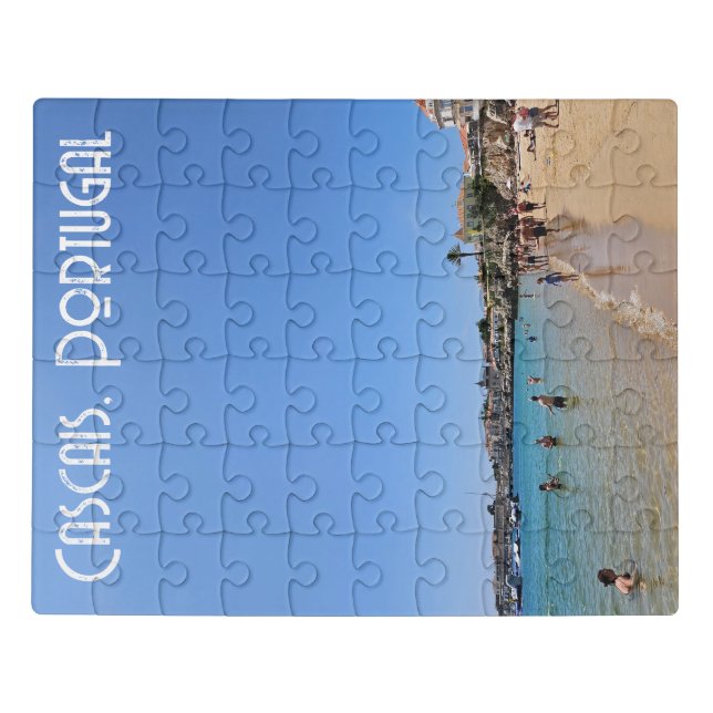Cascais Beach, Portugal Jigsaw Puzzle (Puzzle Horizontal)