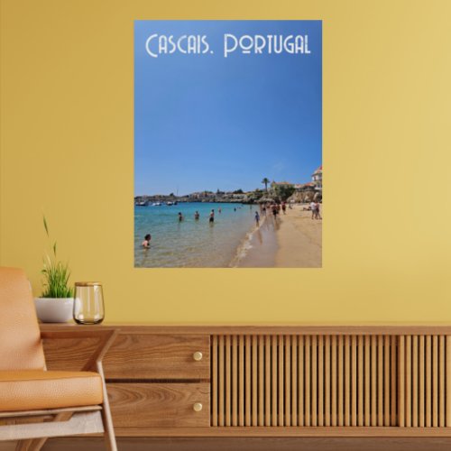 Cascais Beach Portugal Poster