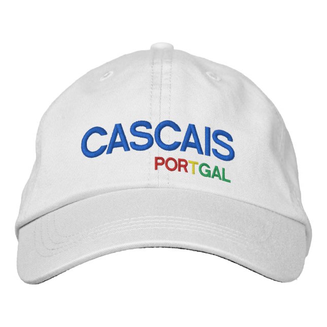 Cascais Portugal Baseball Hat (Front)