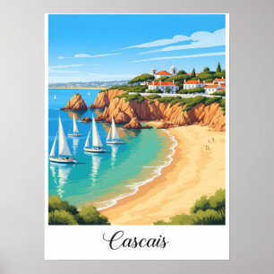 Cascais, Portugal – Coastal Town Poster