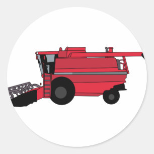 Case 2188 Combine Classic Round Sticker