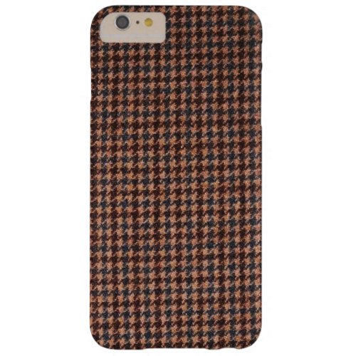Case Brown Tweed Fabric Barely There iPhone 6 Plus Case