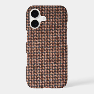 Case: Brown Tweed Fabric iPhone 17 Case