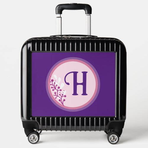 Case Carry on Luggage _ Custom Add your initial