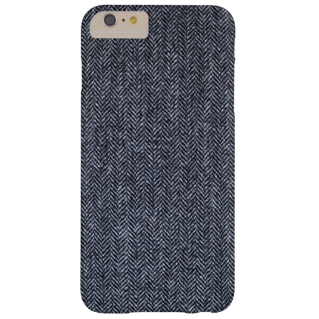 Case: Gray Tweed Fabric Case-Mate iPhone Case (Back)