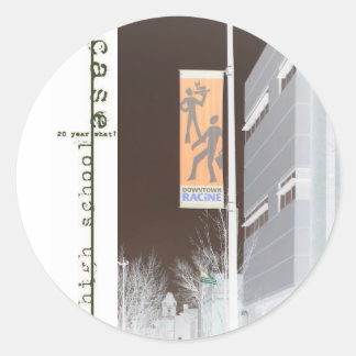 Case HS Class of 1988 Reunion Classic Round Sticker