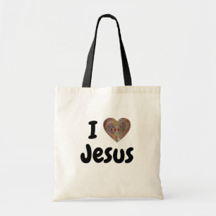 Case I love Jesus. Tote Bag