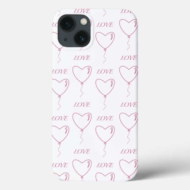 Case in style with this charming Valentine’s Day  (Back)