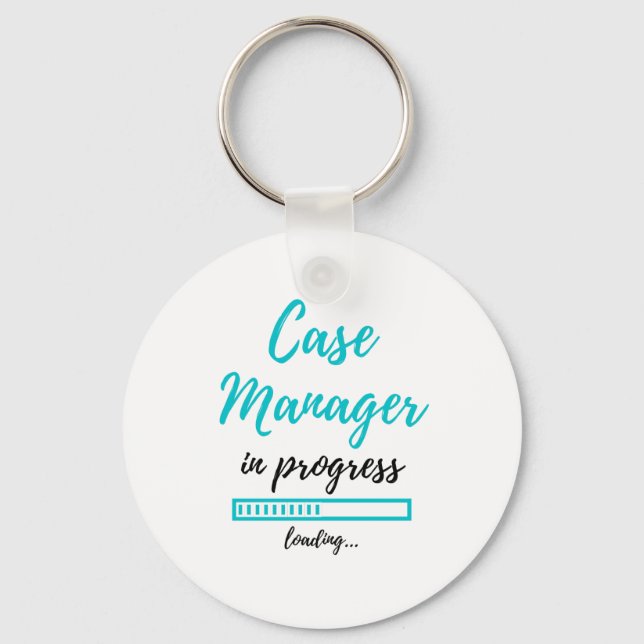 Case Manager In Progress 2 Keychain (Front)