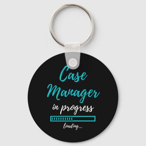 Case Manager In Progress Keychain