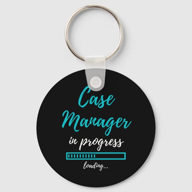 Case Manager In Progress Keychain (Front)