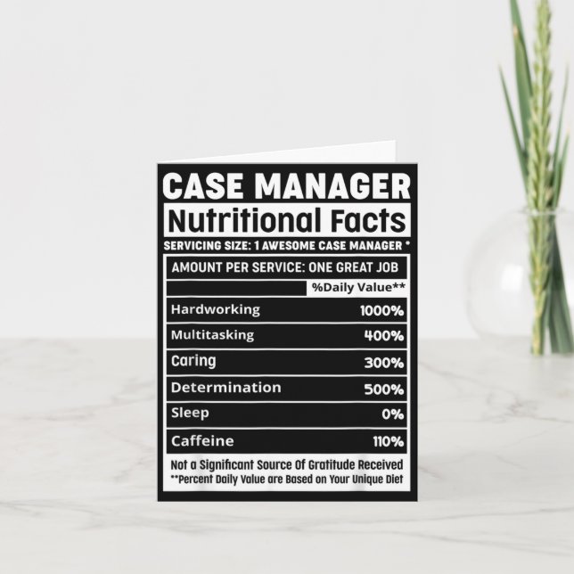 Case Manager Squad Team Professional Ritional Card (Front)