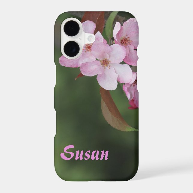 Case-Mate Barely There iPhone 7 Case Pink Flowers (Back)
