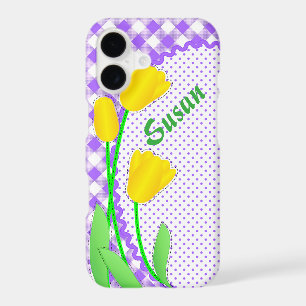 Case-Mate Barely There iPhone 7 Case Yellow Tulips