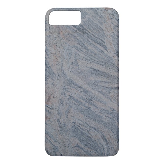 Case-Mate Barely There Plus iPhone 7 Gray Marbled Case (Back)