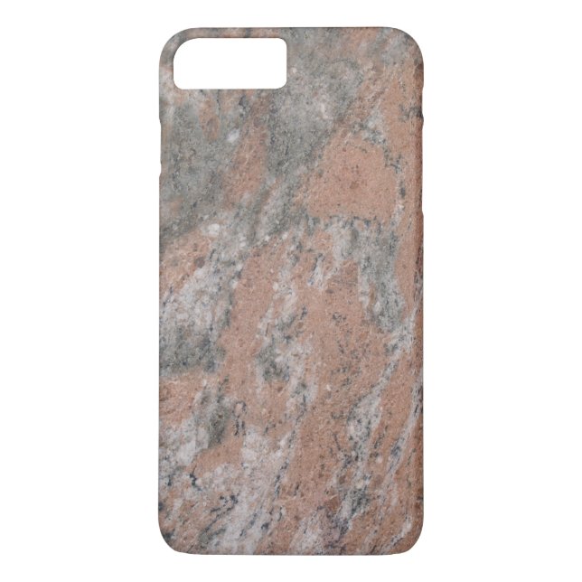 Case-Mate Barely There Plus iPhone 7 Pink  Marbled Case (Back)