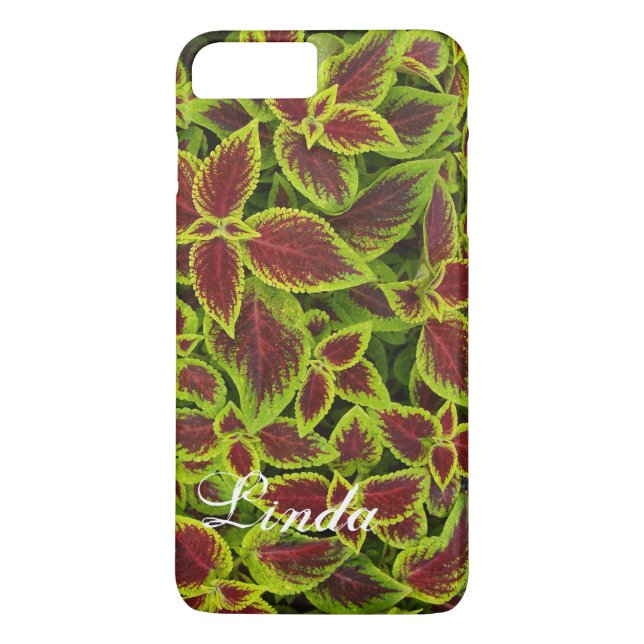 Case-Mate Barely There Plus iPhone 7  Red Coleus Case (Back)