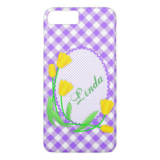 Case-Mate Barely There Plus iPhone 7  Yellow Tulip iPhone 8 Plus/7 Plus Case